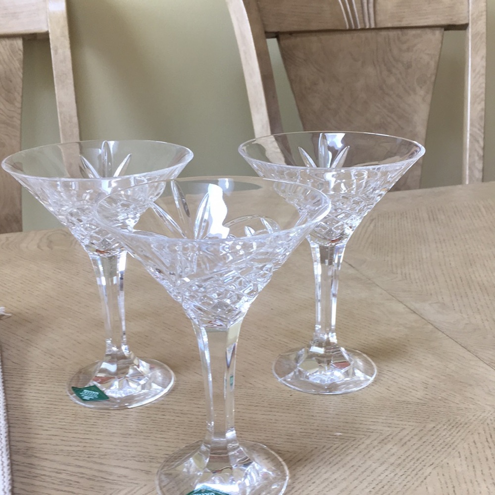 Shannon 2 crystal cocktail glasses
